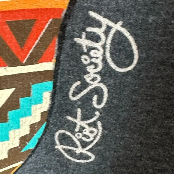 Riot Society Unisex Sweatshirt Gray Fleece Indian Bear Suglasses and Mug Size L - Picture 3 of 6